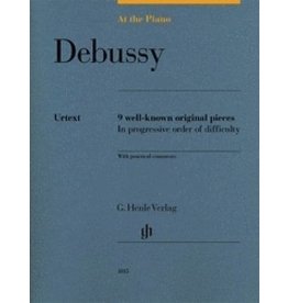 Henle Urtext Editions Debussy: At the Piano 9 Well-Known Original Pieces in Progressive Order