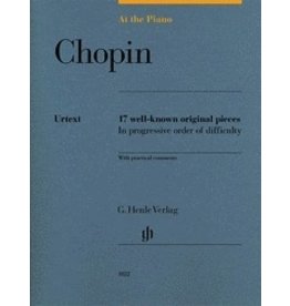 Henle Urtext Editions Chopin: At the Piano 17 Well-Known Original Pieces in Progressive Order