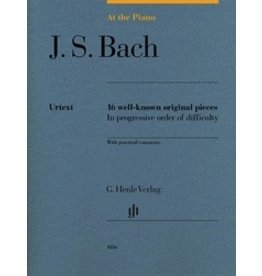 Henle Urtext Editions J.S. Bach: At the Piano 16 Well-Known Original Pieces in Progressive Order