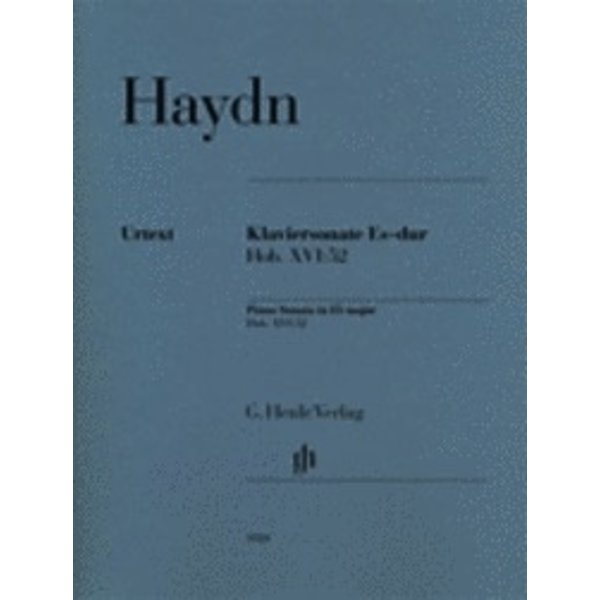 Henle Urtext Editions Haydn - Piano Sonata in E-flat Major, Hob. XVI:52