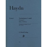 Henle Urtext Editions Haydn - Variations in F minor (Sonata), Hob.XVII:6