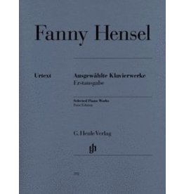 Henle Urtext Editions Fanny Hensel - Selected Piano Works