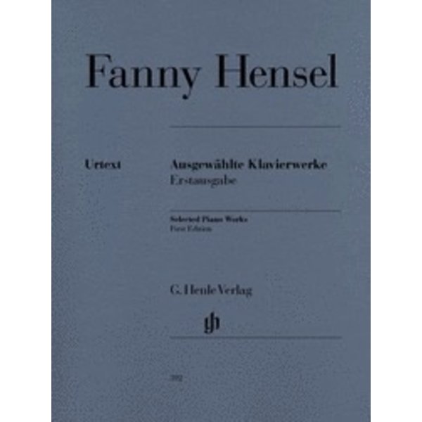 Henle Urtext Editions Fanny Hensel - Selected Piano Works