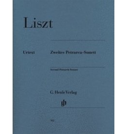 Henle Urtext Editions Liszt - Second Petrarch Sonnet