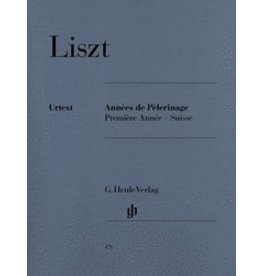 Henle Urtext Editions Liszt - Années de Pèlerinage, Première Année: Suisse