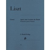Henle Urtext Editions Liszt - Après une lecture de Dante - Fantasia quasi Sonata
