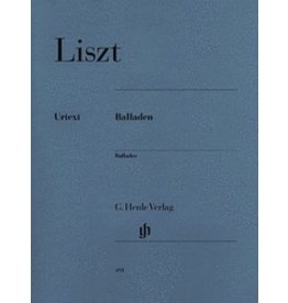 Henle Urtext Editions Liszt - Ballades
