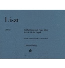 Henle Urtext Editions Liszt - Prelude and Fugue on B-A-C-H