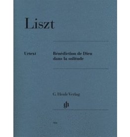 Henle Urtext Editions Liszt - Bénédiction de Dieu dans la solitude