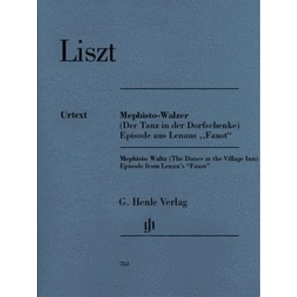 Henle Urtext Editions Liszt - Mephisto Waltz