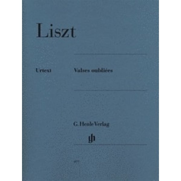 Henle Urtext Editions Liszt - Valses oubliées