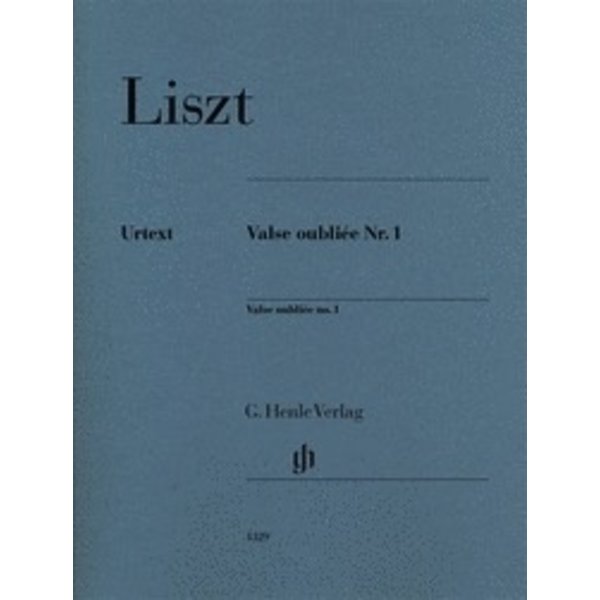 Henle Urtext Editions Liszt - Valse Oubliée No. 1