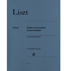 Henle Urtext Editions Liszt - Transcendental Studies