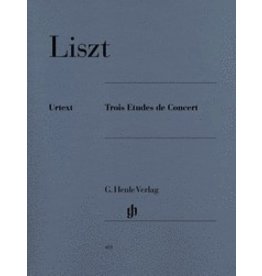 Henle Urtext Editions Liszt - Trois Études de Concert
