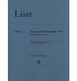 Henle Urtext Editions Liszt - Hungarian Rhapsody No. 9 - The Carnival at Pest