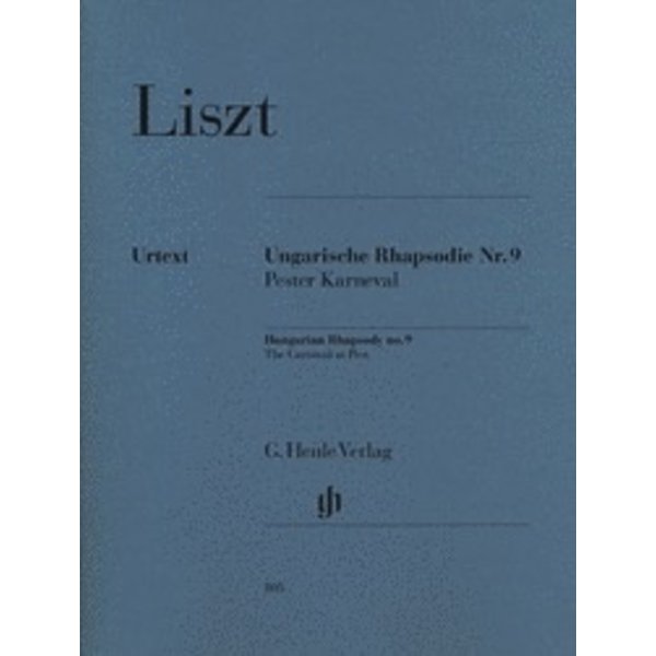 Henle Urtext Editions Liszt - Hungarian Rhapsody No. 9 - The Carnival at Pest