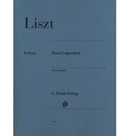 Henle Urtext Editions Liszt - 2 Legends