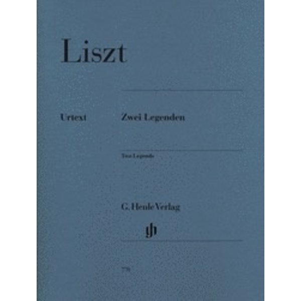 Henle Urtext Editions Liszt - 2 Legends