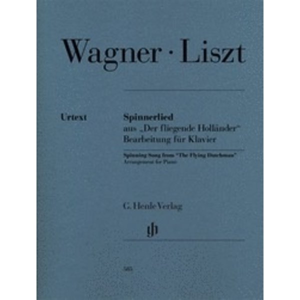 Henle Urtext Editions Wagner/Liszt - Spinning Song from “The Flying Dutchman” (Richard Wagner)