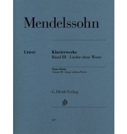 Henle Urtext Editions Mendelssohn - Songs without Words