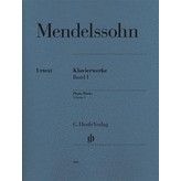 Henle Urtext Editions Mendelssohn - Piano Works, Volume I