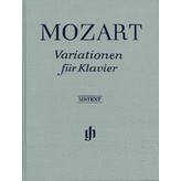 Henle Urtext Editions Mozart - Piano Variations Hardcover