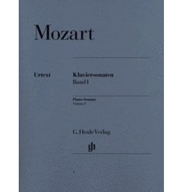 Henle Urtext Editions Mozart - Piano Sonatas - Volume I
