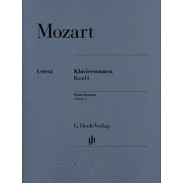 Henle Urtext Editions Mozart - Piano Sonatas - Volume I
