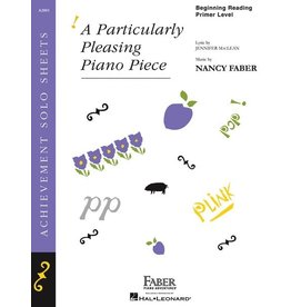 Faber Piano Adventures A Particularly Pleasing Piano Piece