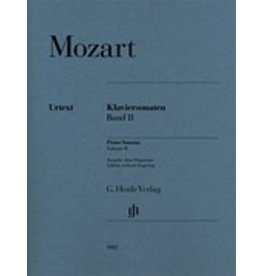 Henle Urtext Editions Mozart - Piano Sonatas Volume 2 - without fingering