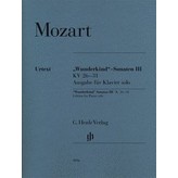 Henle Urtext Editions Mozart - Wunderkind Sonatas, Volume 3, K. 26-31