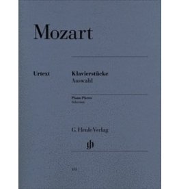 Henle Urtext Editions Mozart - Piano Pieces, Selection