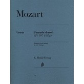 Henle Urtext Editions Mozart - Fantasy D minor K397 (385g)