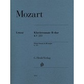 Henle Urtext Editions Mozart - Piano Sonata in B-flat Major, K281 (189f)