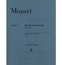 Henle Urtext Editions Mozart - Piano Sonata in B-flat Major, K281 (189f)