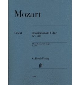 Henle Urtext Editions Mozart - Piano Sonata in F Major K280 (189e)