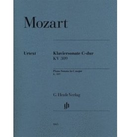 Henle Urtext Editions Mozart - Piano Sonata in C Major, K. 309 (284b)