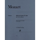 Henle Urtext Editions Mozart - Piano Sonata in D Major K311 (284c)