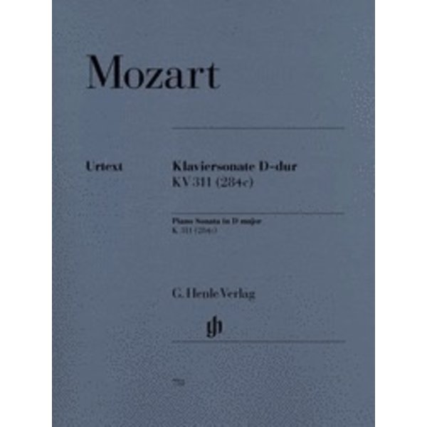 Henle Urtext Editions Mozart - Piano Sonata in D Major K311 (284c)