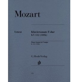Henle Urtext Editions Mozart - Piano Sonata in F Major K332 (300k)
