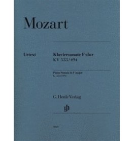 Henle Urtext Editions Mozart - Piano Sonata in F Major K533/494