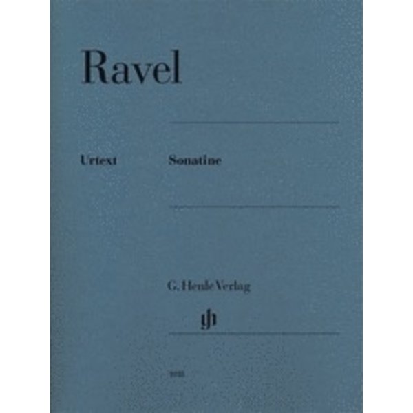 Henle Urtext Editions Ravel - Sonatine
