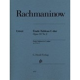 Henle Urtext Editions Rachmaninoff - Etude-Tableau in C Major, Op. 33 No. 2