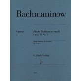 Henle Urtext Editions Rachmaninoff - Étude-Tableau in E-flat minor, Op. 39 No. 5