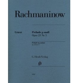 Henle Urtext Editions Rachmaninoff - Prélude in G minor Op. 23 No. 5