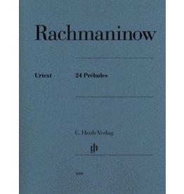 Henle Urtext Editions Rachmaninow - 24 Préludes