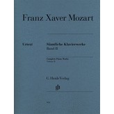 Henle Urtext Editions Franz Xaver Mozart - Complete Piano Works, Vol. II