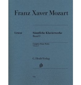 Henle Urtext Editions Franz Xaver Mozart - Complete Piano Works, Vol. I