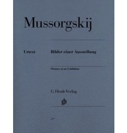 Henle Urtext Editions Mussorgskij - Pictures at an Exhibition