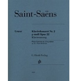 Henle Urtext Editions Saint-Saëns - PIANO CONCERTO NO. 2 IN G-MINOR OP. 22 Piano Reduction